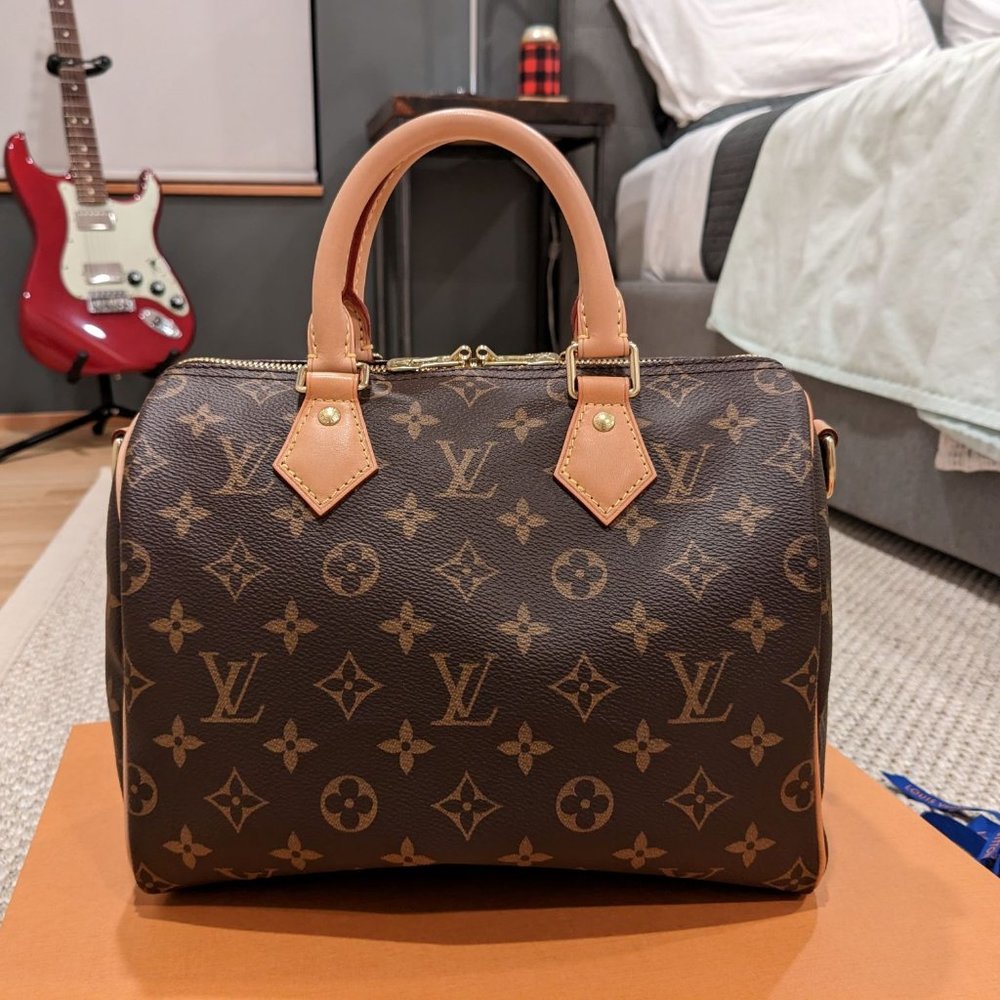 Louis Vuitton Speedy Bandoulière 25 Monogram MADE IN FRANCE!!